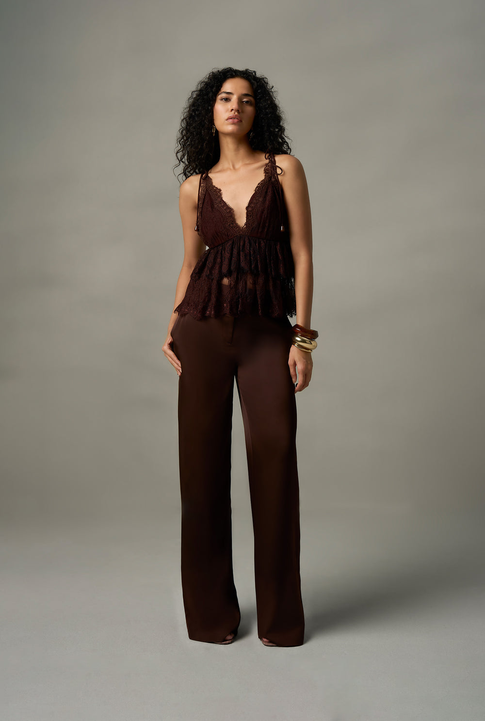 Dawn Lace Frill Top - 4 of 7