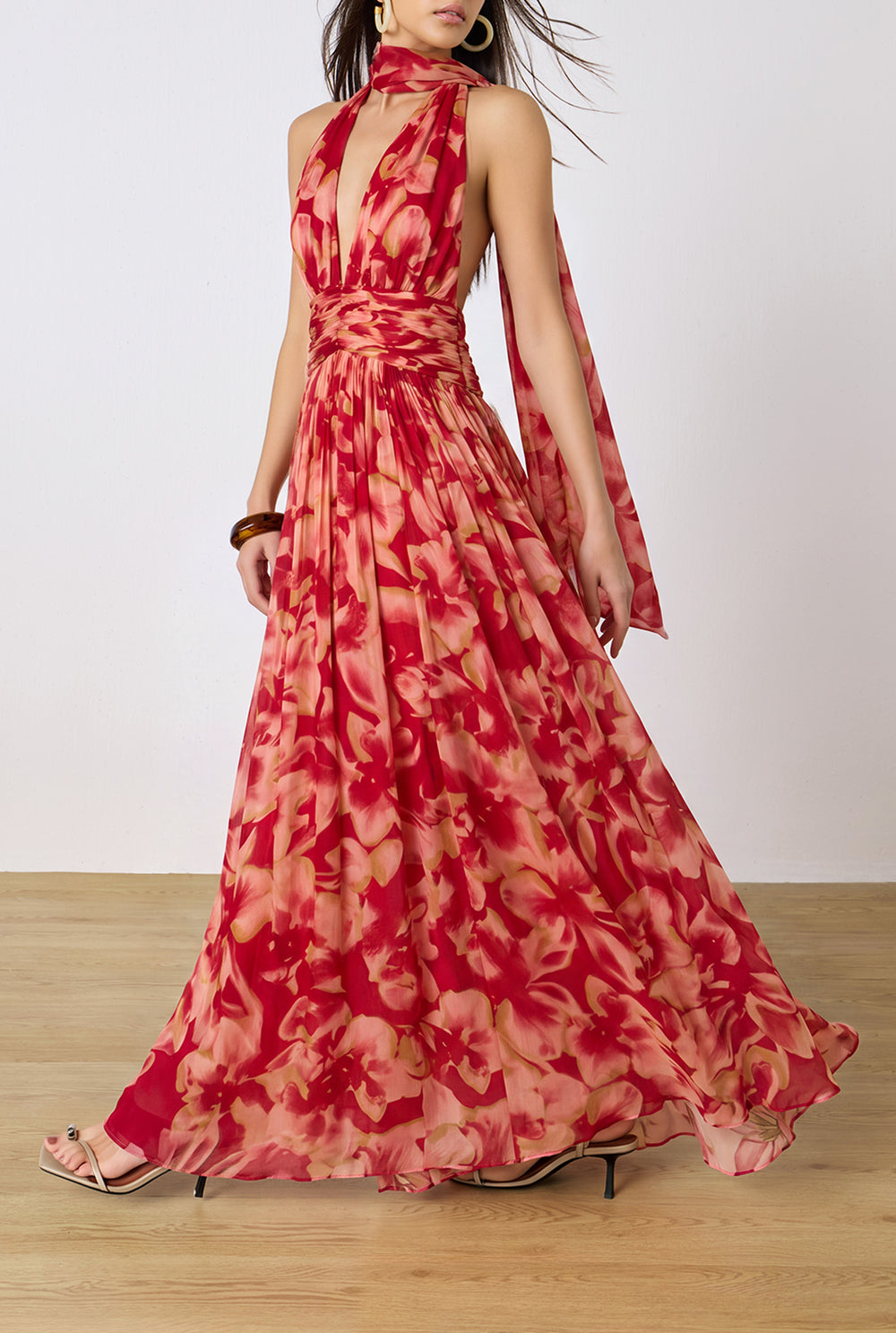 Rita Sash Maxi Dress - 1 of 5