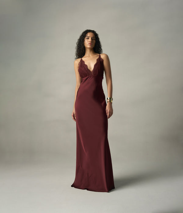 Hazel Lace Maxi Dress