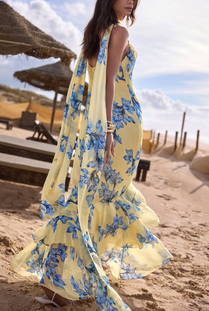 Flur Cowl Maxi Dress