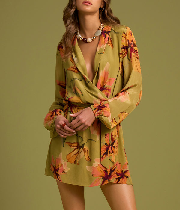 Norma Belted Mini Dress