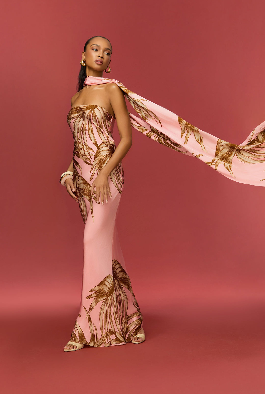 Fawn Strapless Maxi Dress