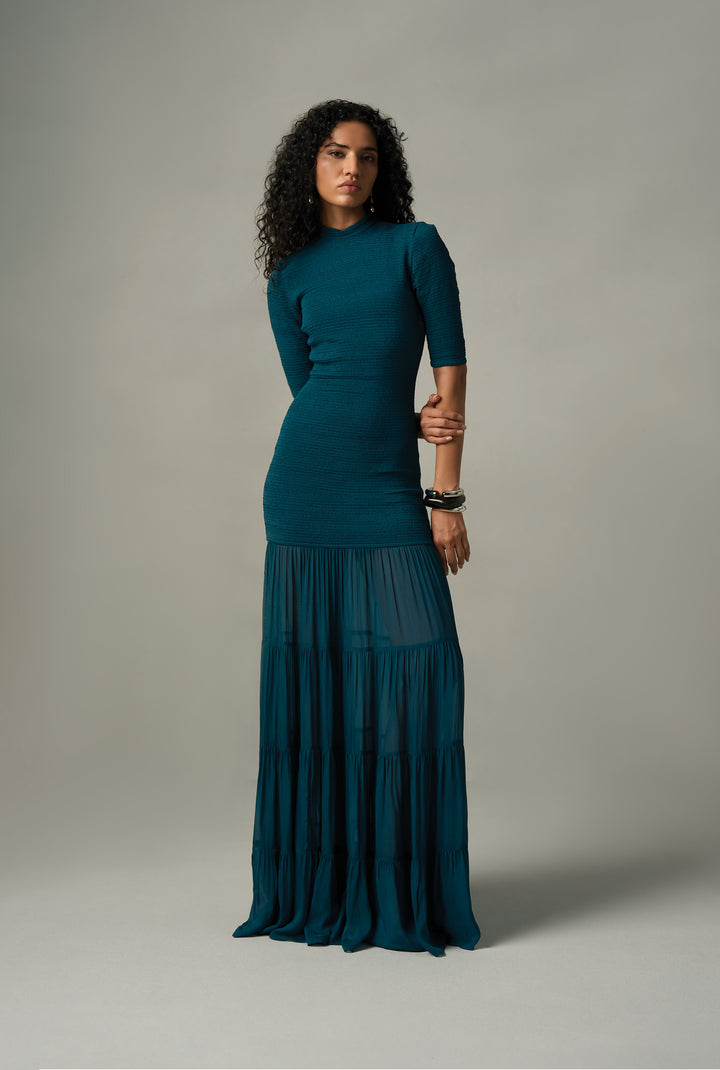 Annie Smocked Maxi Dress