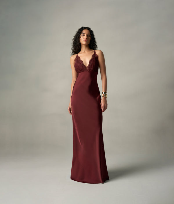 Hazel Lace Maxi Dress