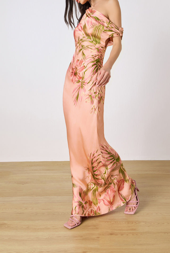 Cain One Shoulder Dress