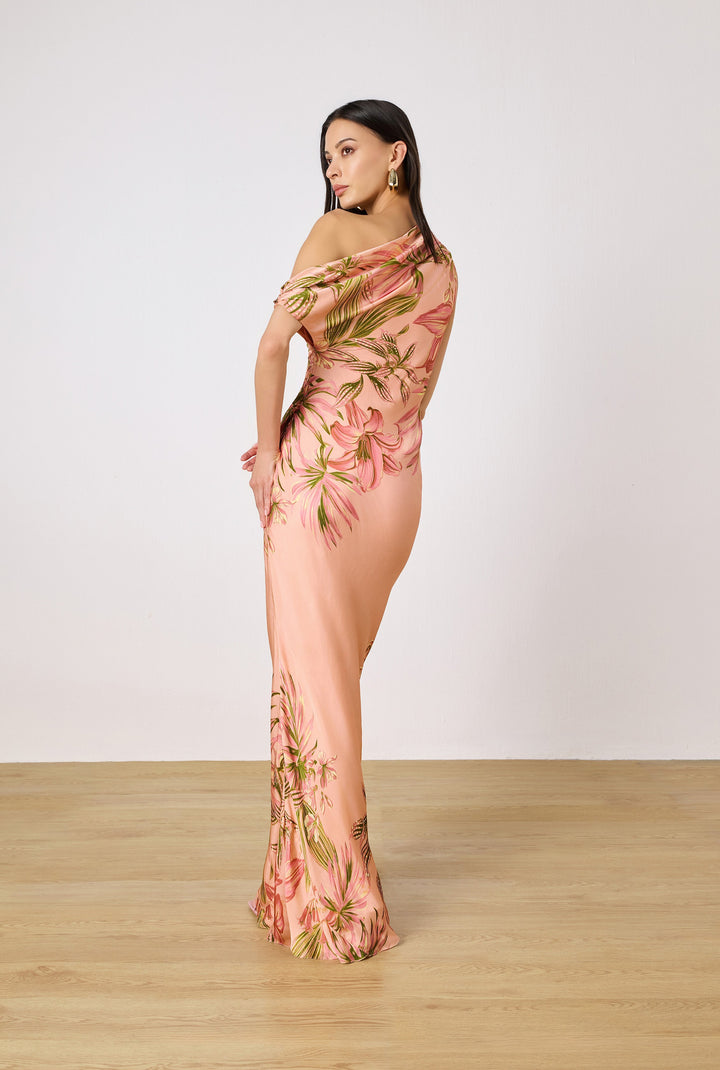 Cain One Shoulder Dress