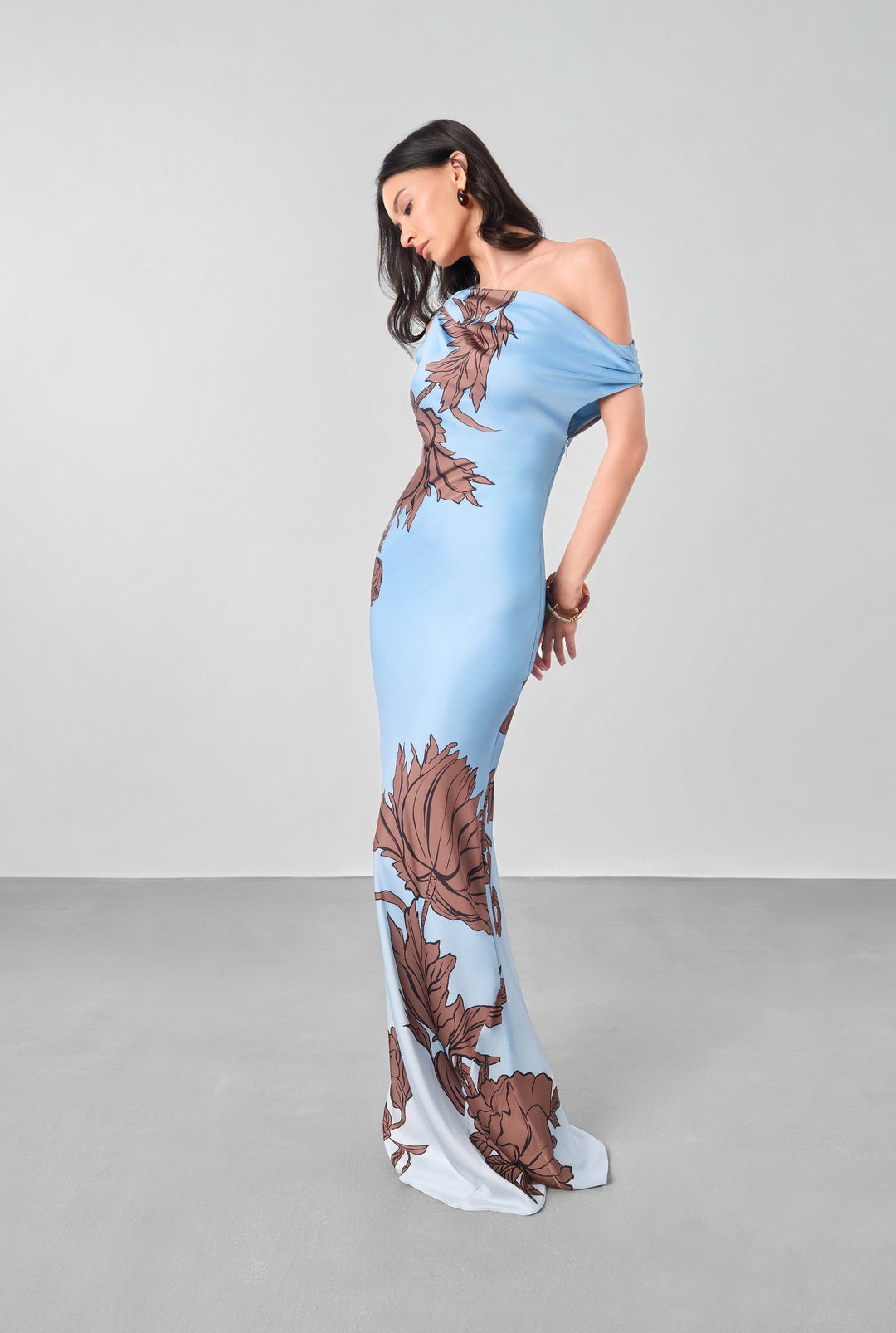 Cady One Shoulder Maxi Dress