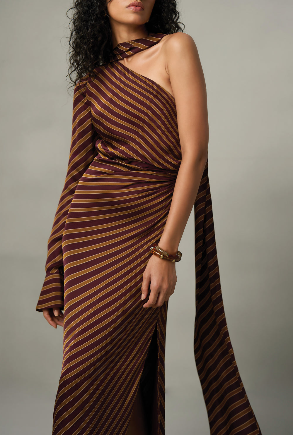 Darcy One Shoulder Maxi Dress - 7 of 8