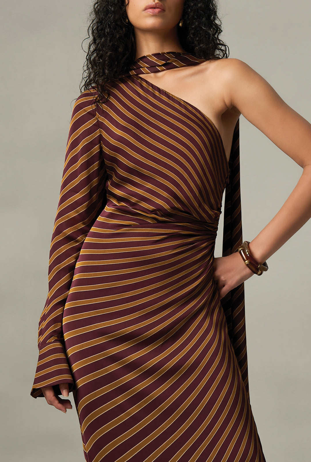 Darcy One Shoulder Maxi Dress