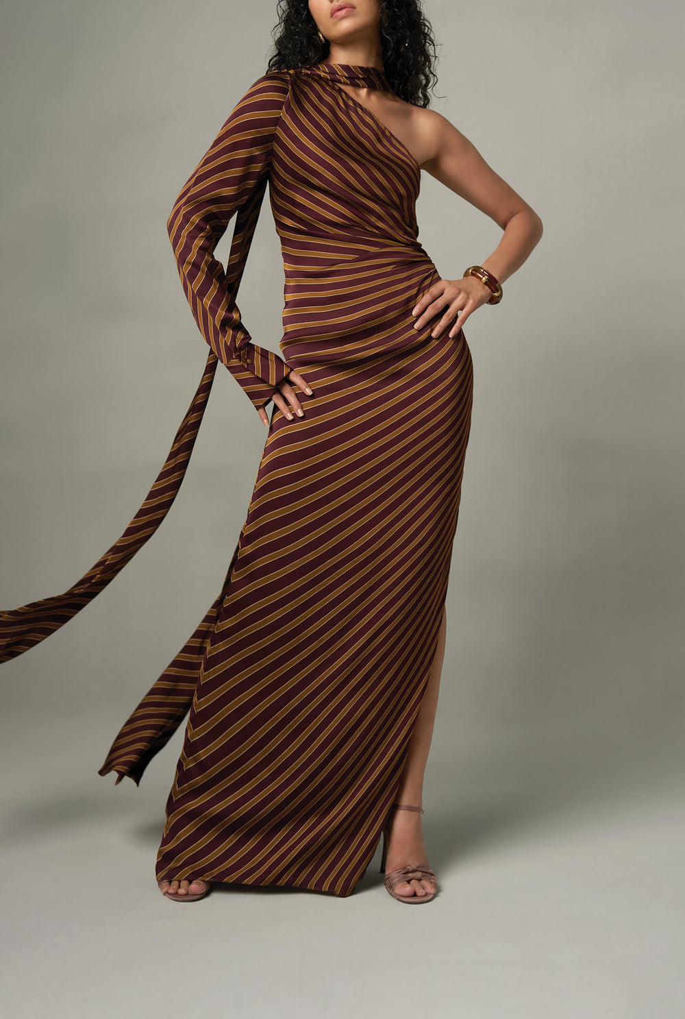 Darcy One Shoulder Maxi Dress - 5 of 8