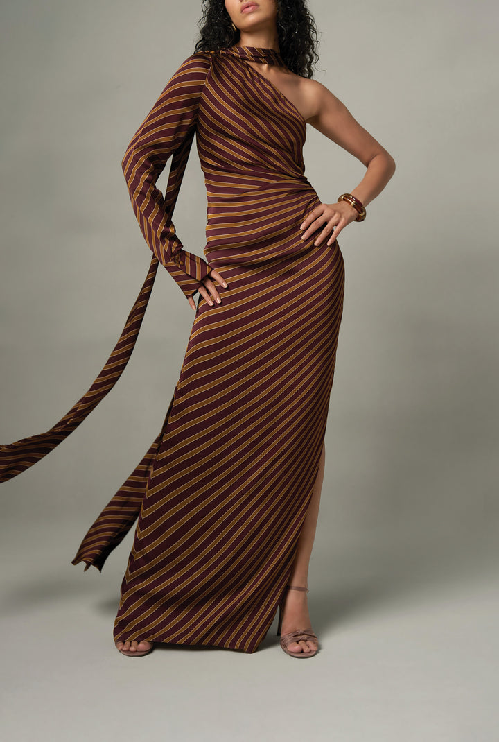 Darcy One Shoulder Maxi Dress