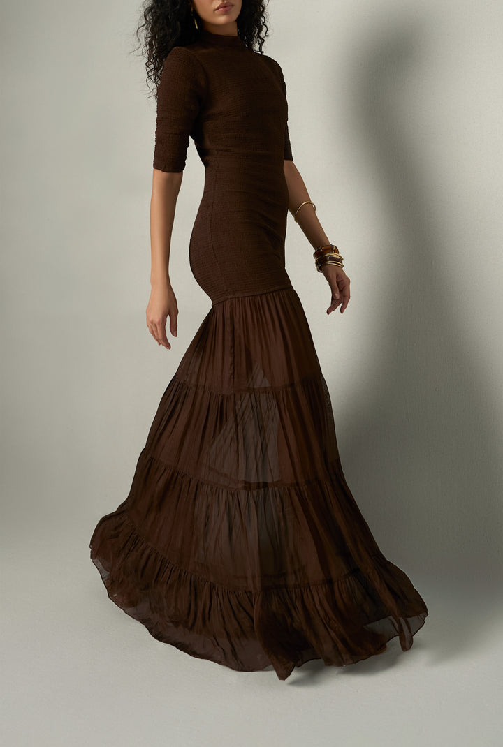 Dawn Smocked Maxi Dress