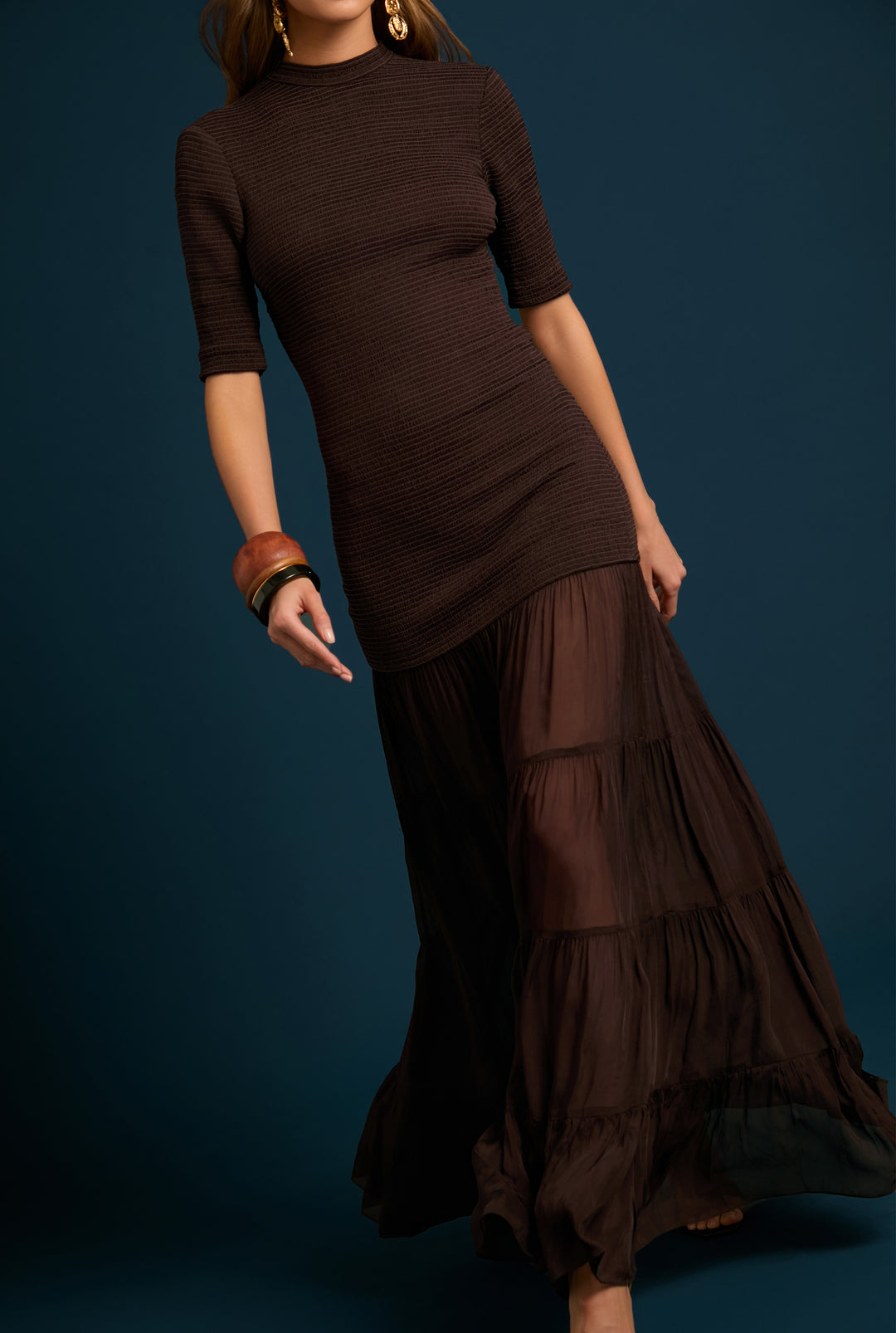 Dawn Smocked Maxi Dress
