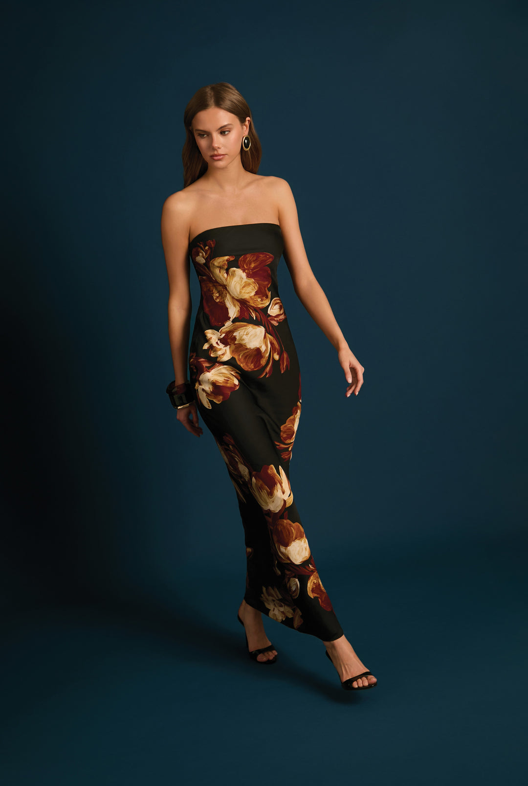 Delia Strapless Maxi Dress