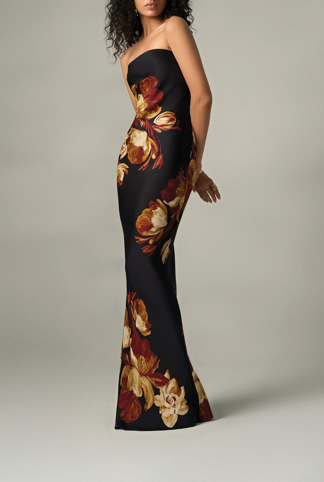 Delia Strapless Maxi Dress