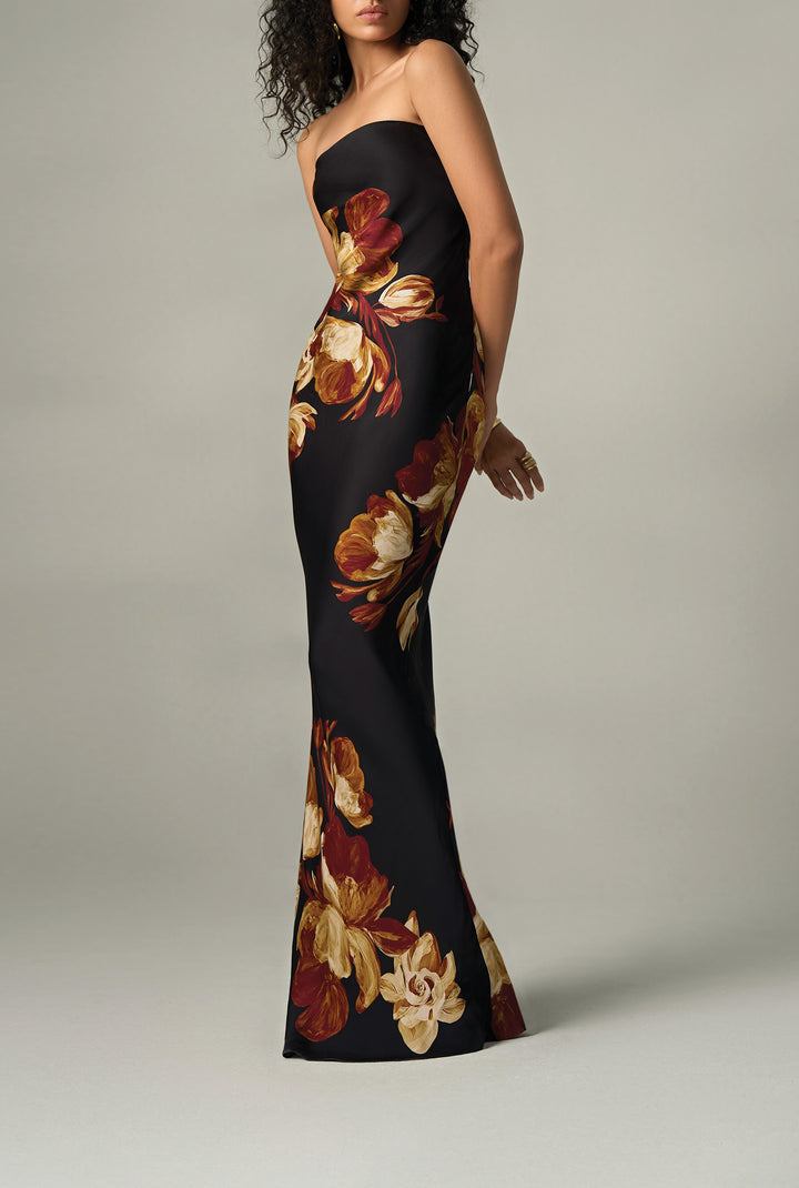 Delia Strapless Maxi Dress