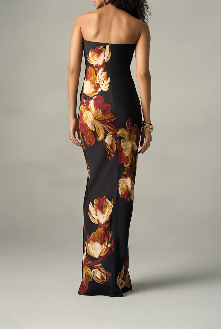 Delia Strapless Maxi Dress
