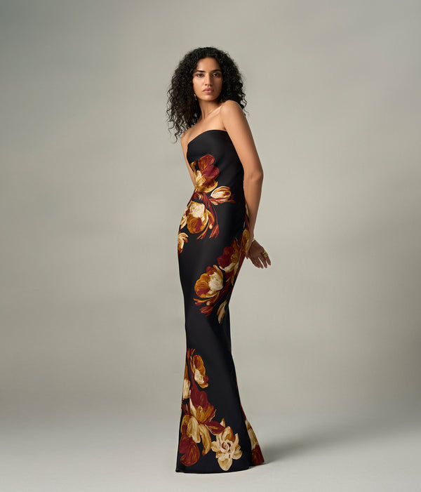 Delia Strapless Maxi Dress