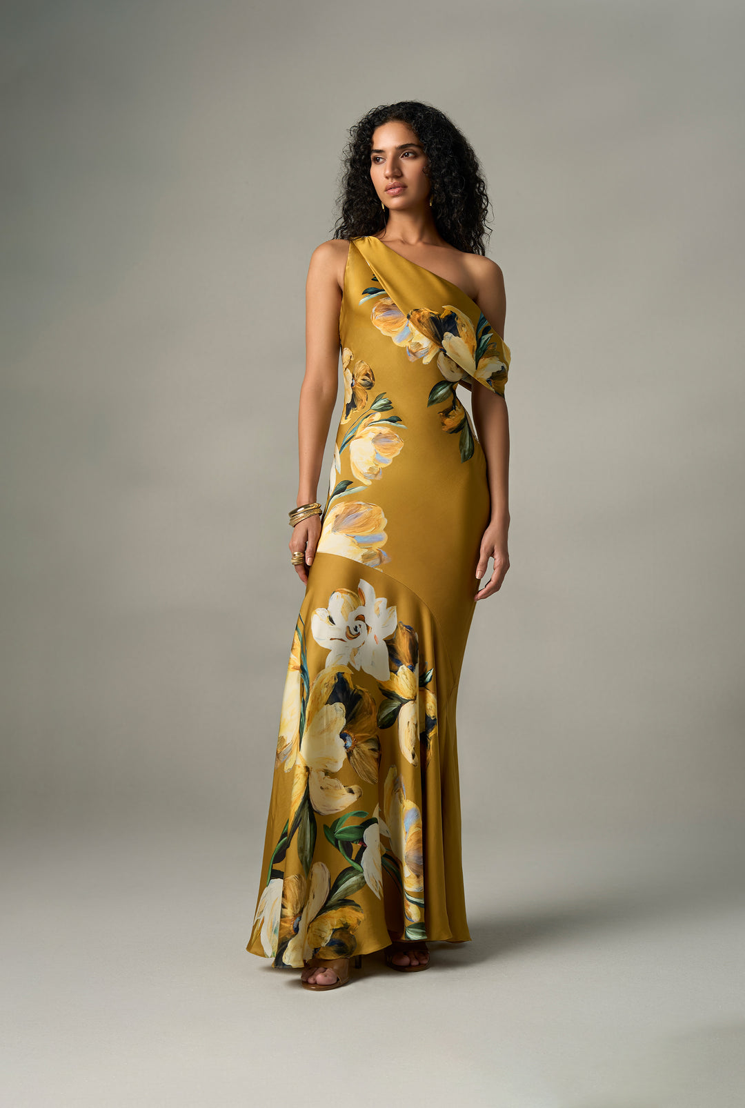 Erica One Shoulder Maxi Dress
