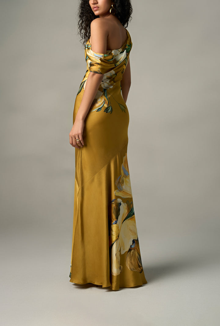 Erica One Shoulder Maxi Dress