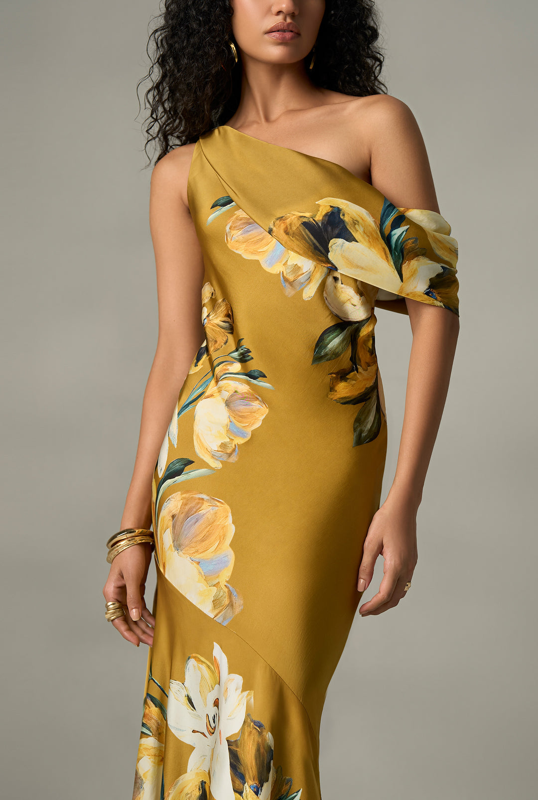 Erica One Shoulder Maxi Dress