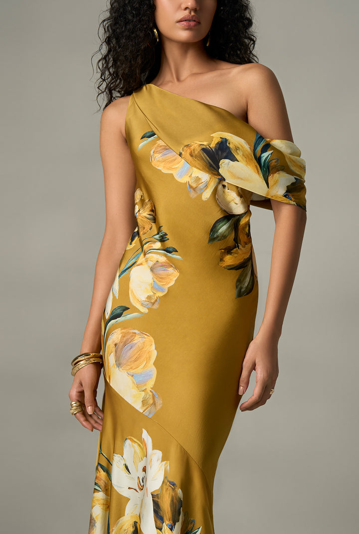 Erica One Shoulder Maxi Dress