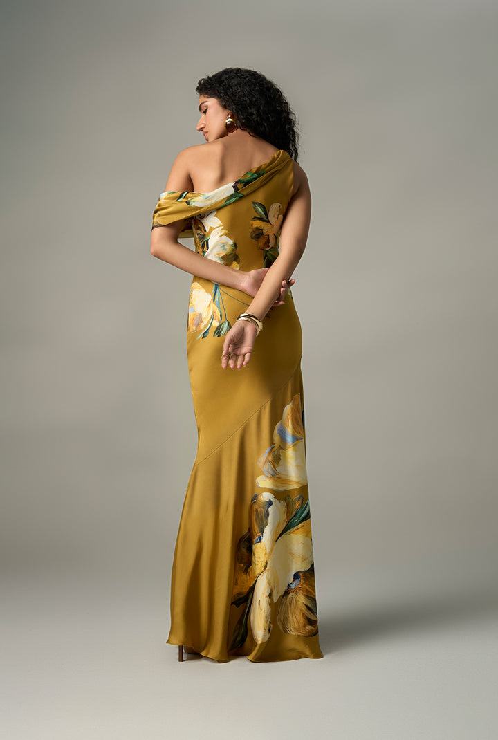 Erica One Shoulder Maxi Dress