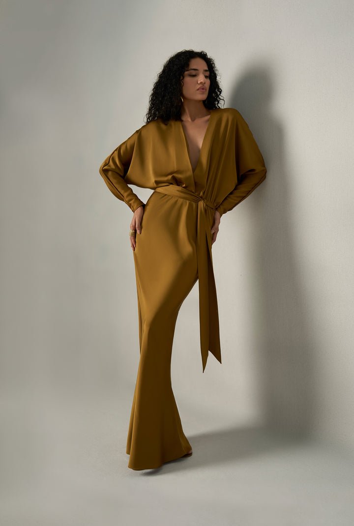 Erica V-Neck Maxi Dress