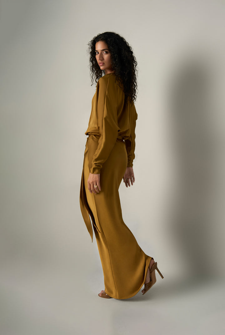Erica V-Neck Maxi Dress