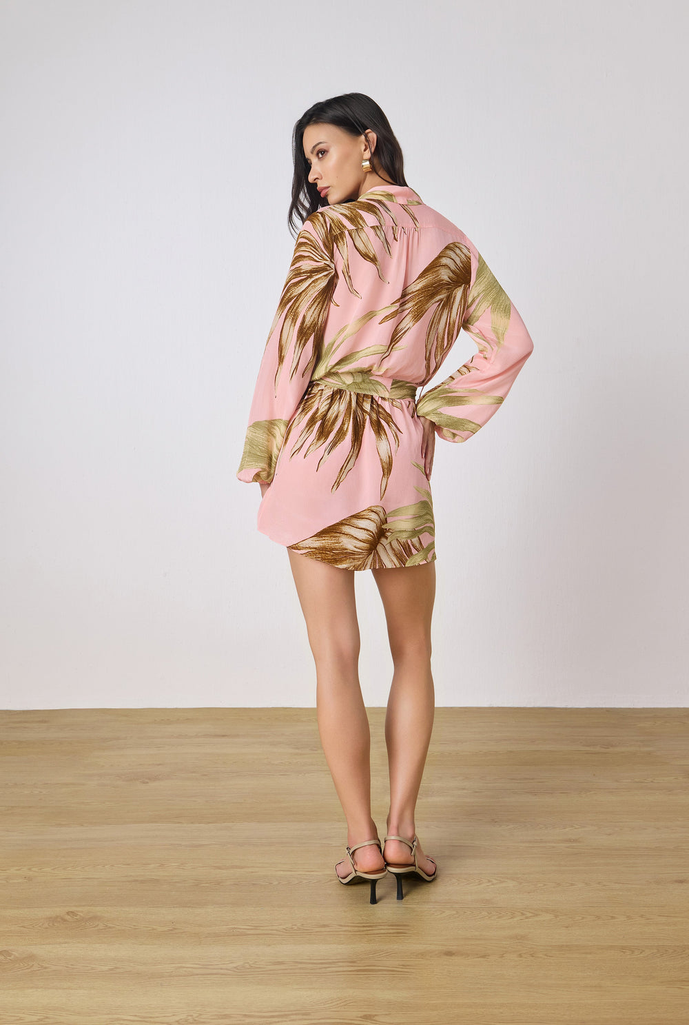 Fawn Belted Mini Dress