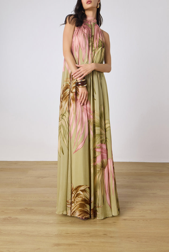 Fawn Flared Maxi Dress