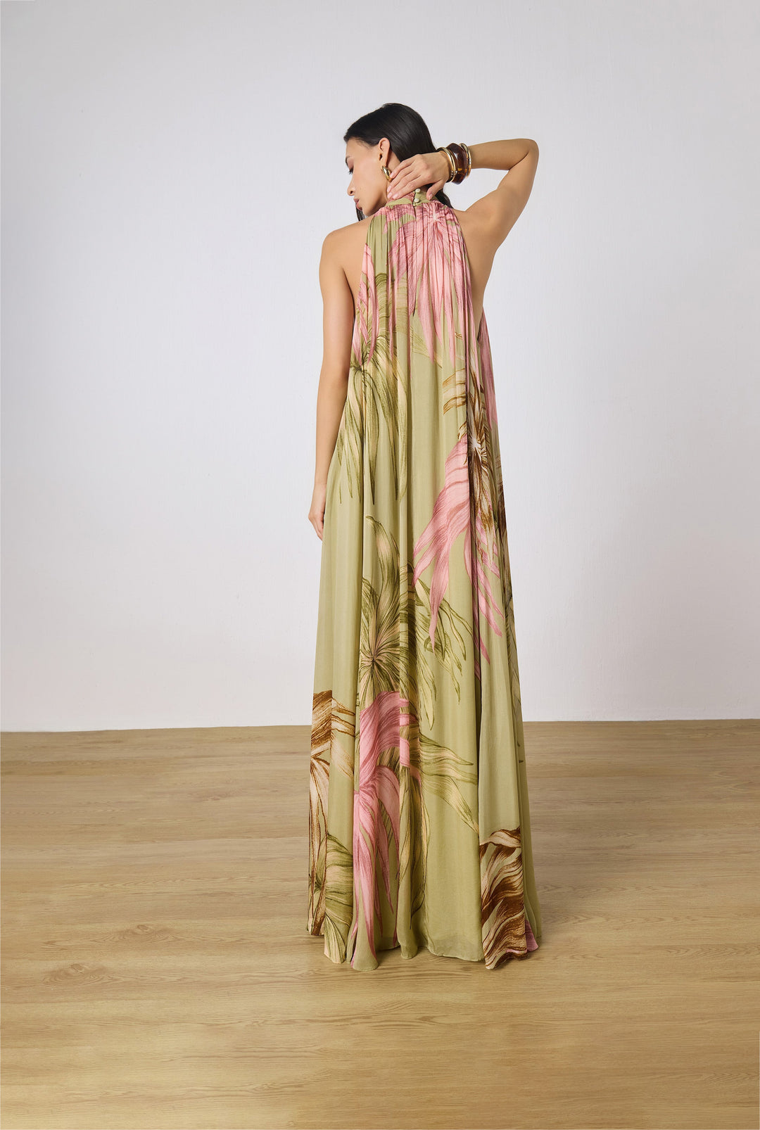 Fawn Flared Maxi Dress