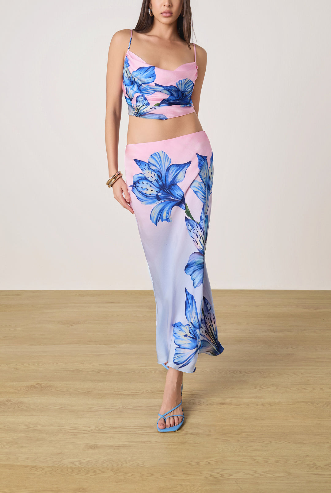 FLUR COWL NECK TOP BY ROCOCO SAND