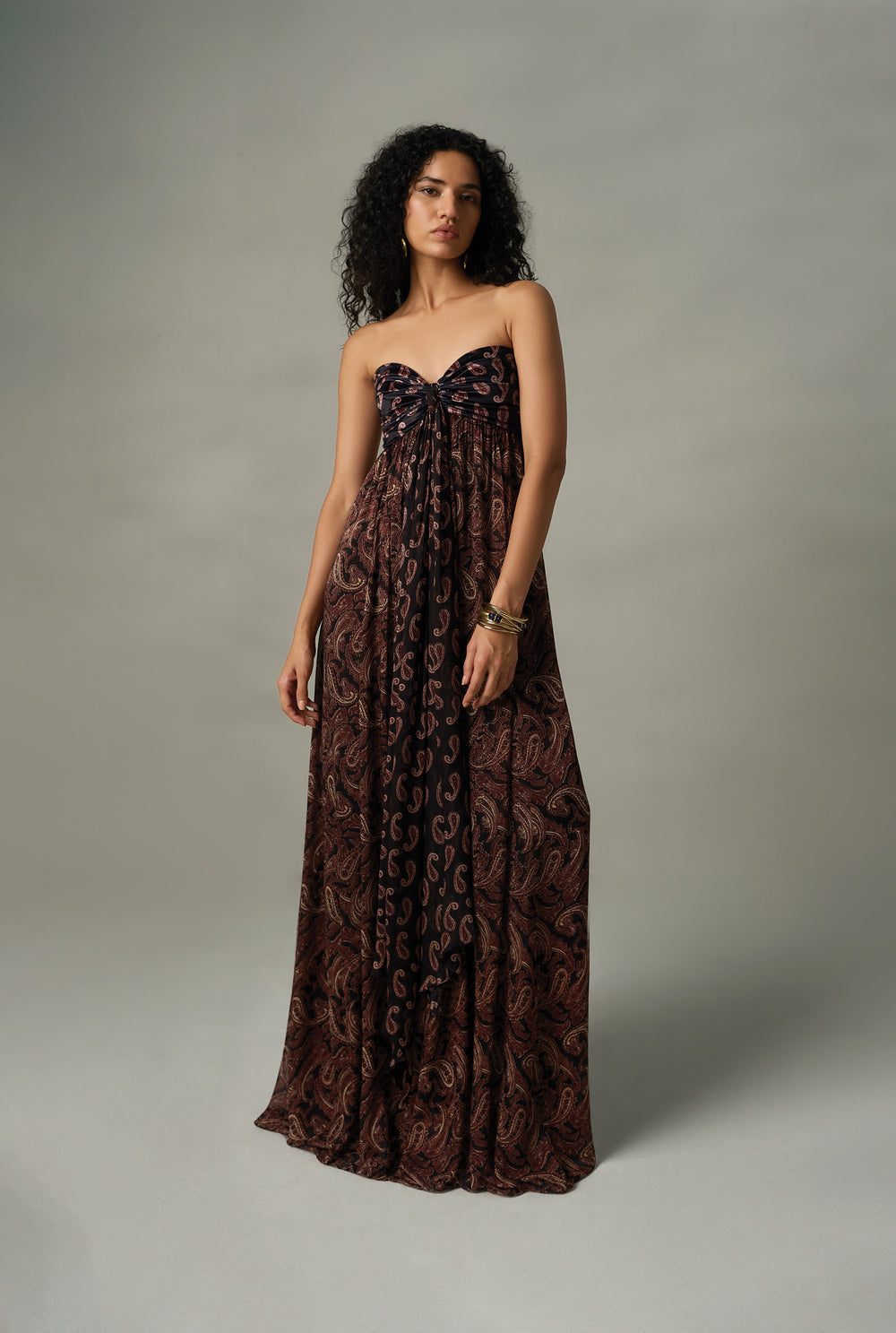 Freya Ruched Maxi Dress - 6 of 8