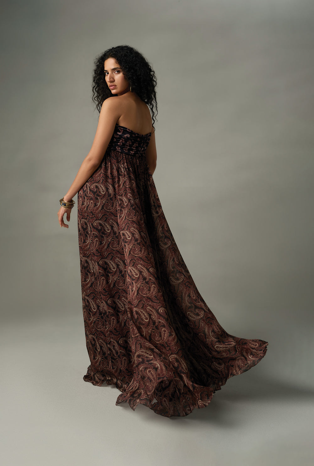 Freya Ruched Maxi Dress - 3 of 8