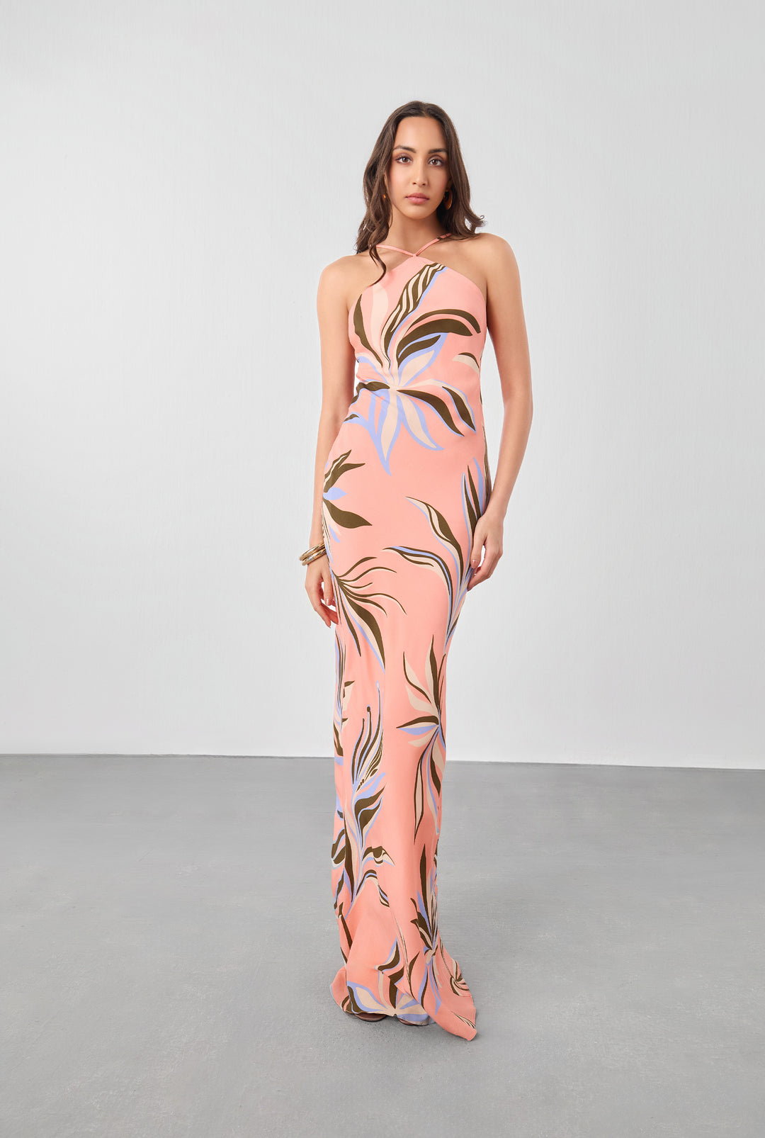 Fern Long Dress BY HEMANT & NANDITA.......