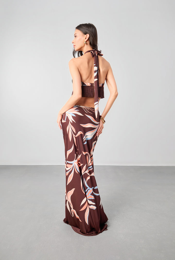 Fern Maxi Skirt BY HEMANT & NANDITA....