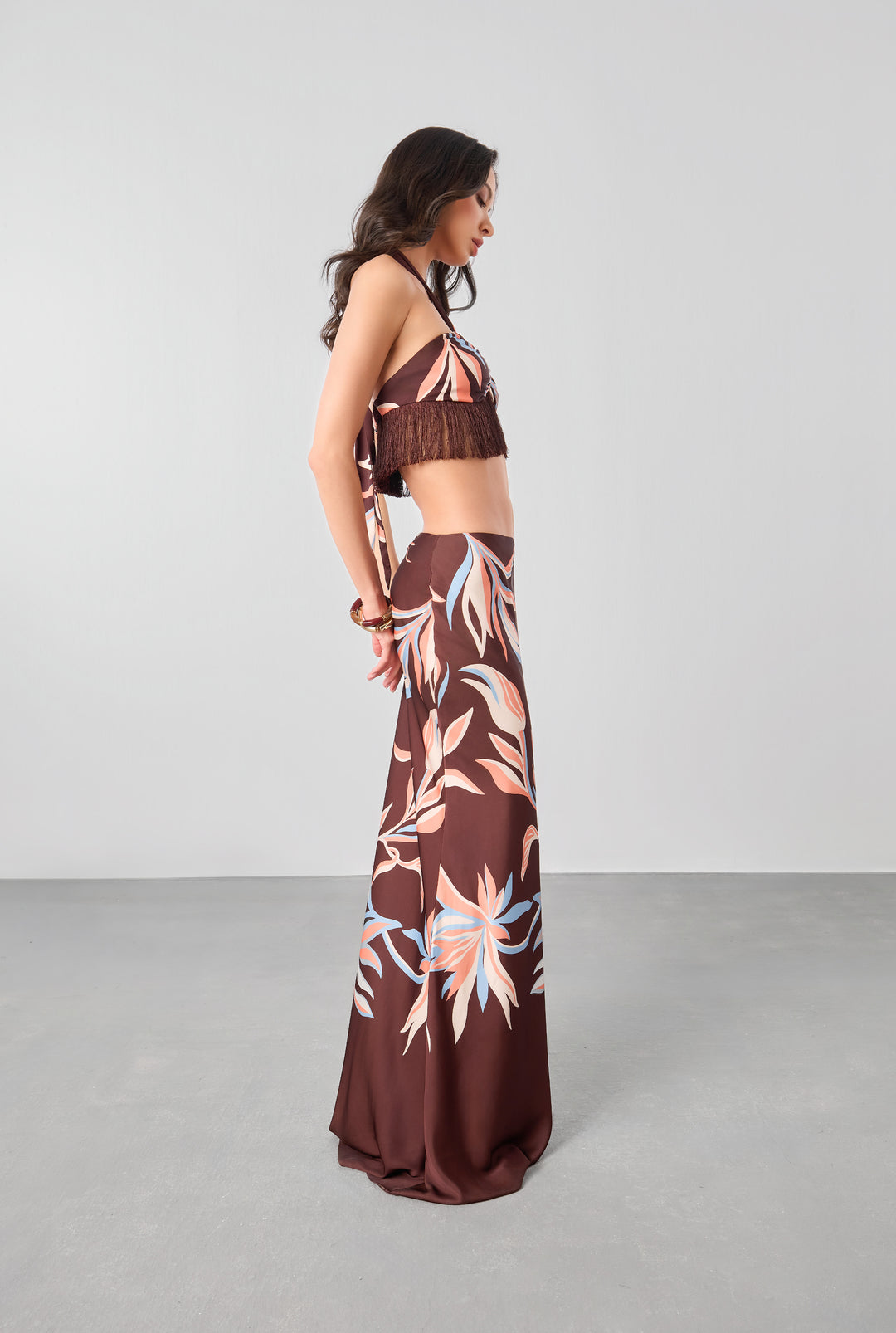 Fern Maxi Skirt BY HEMANT & NANDITA...