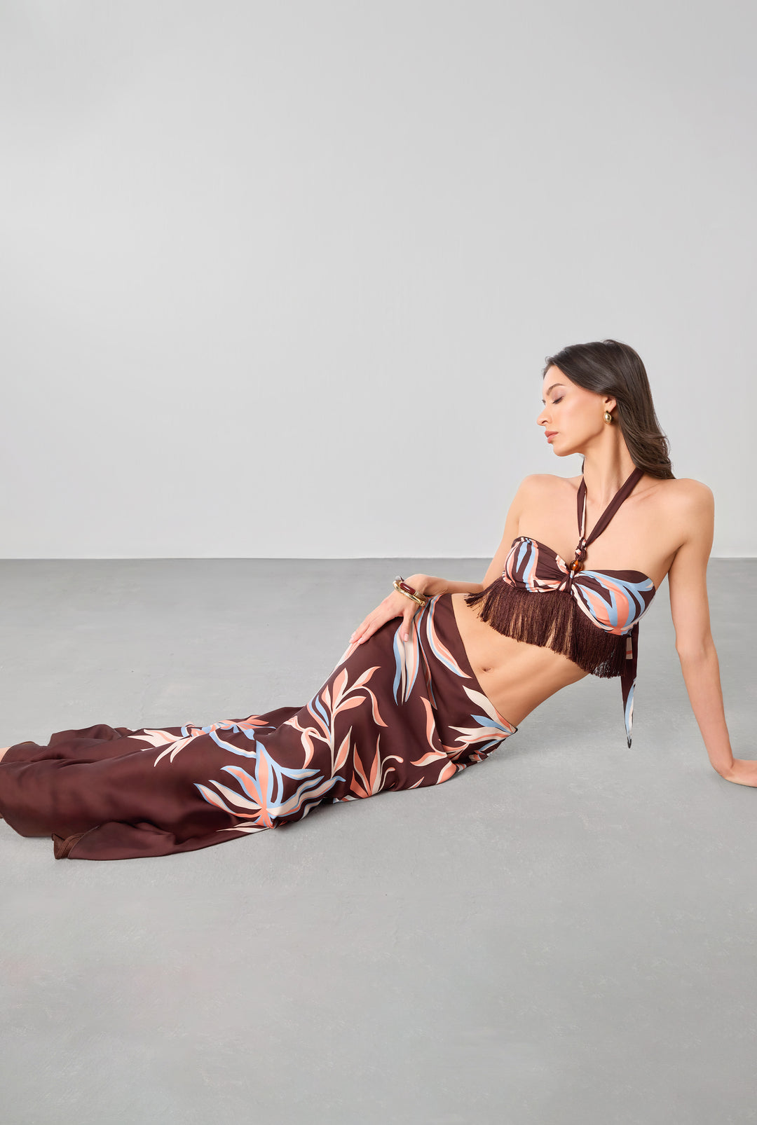 Fern Maxi Skirt BY HEMANT & NANDITA..