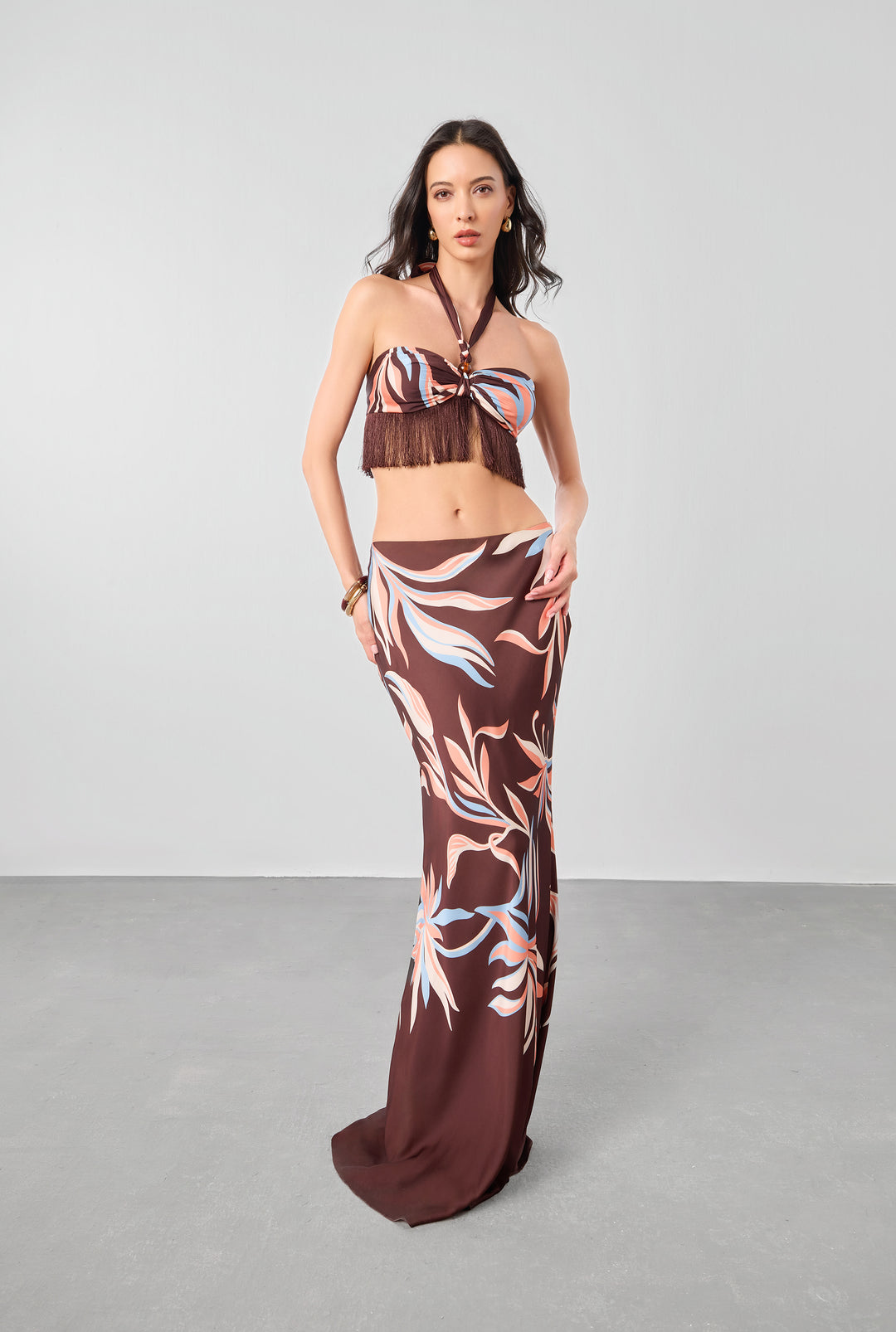 Fern Maxi Skirt BY HEMANT & NANDITA