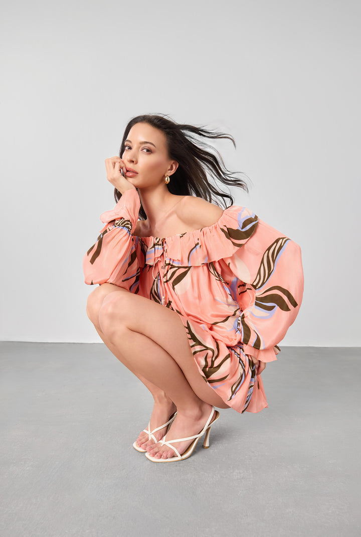 Fern Short Dress BY HEMANT & NANDITA..