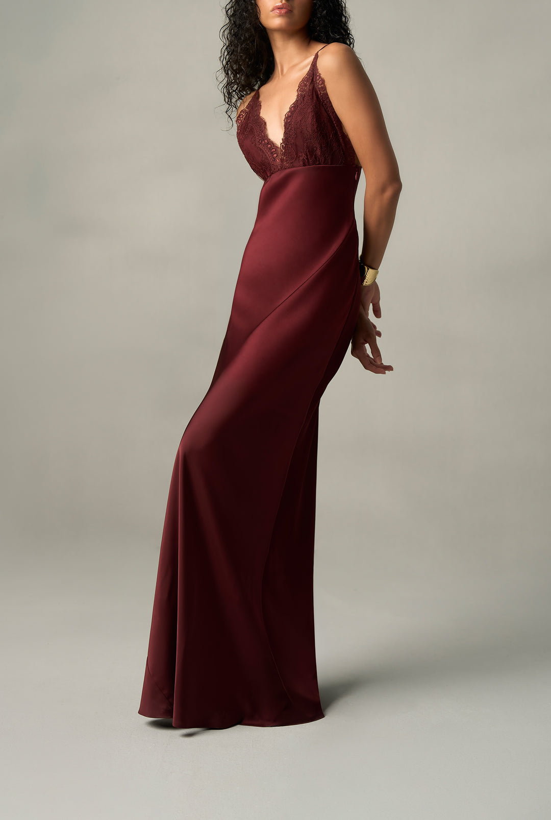Hazel Lace Maxi Dress