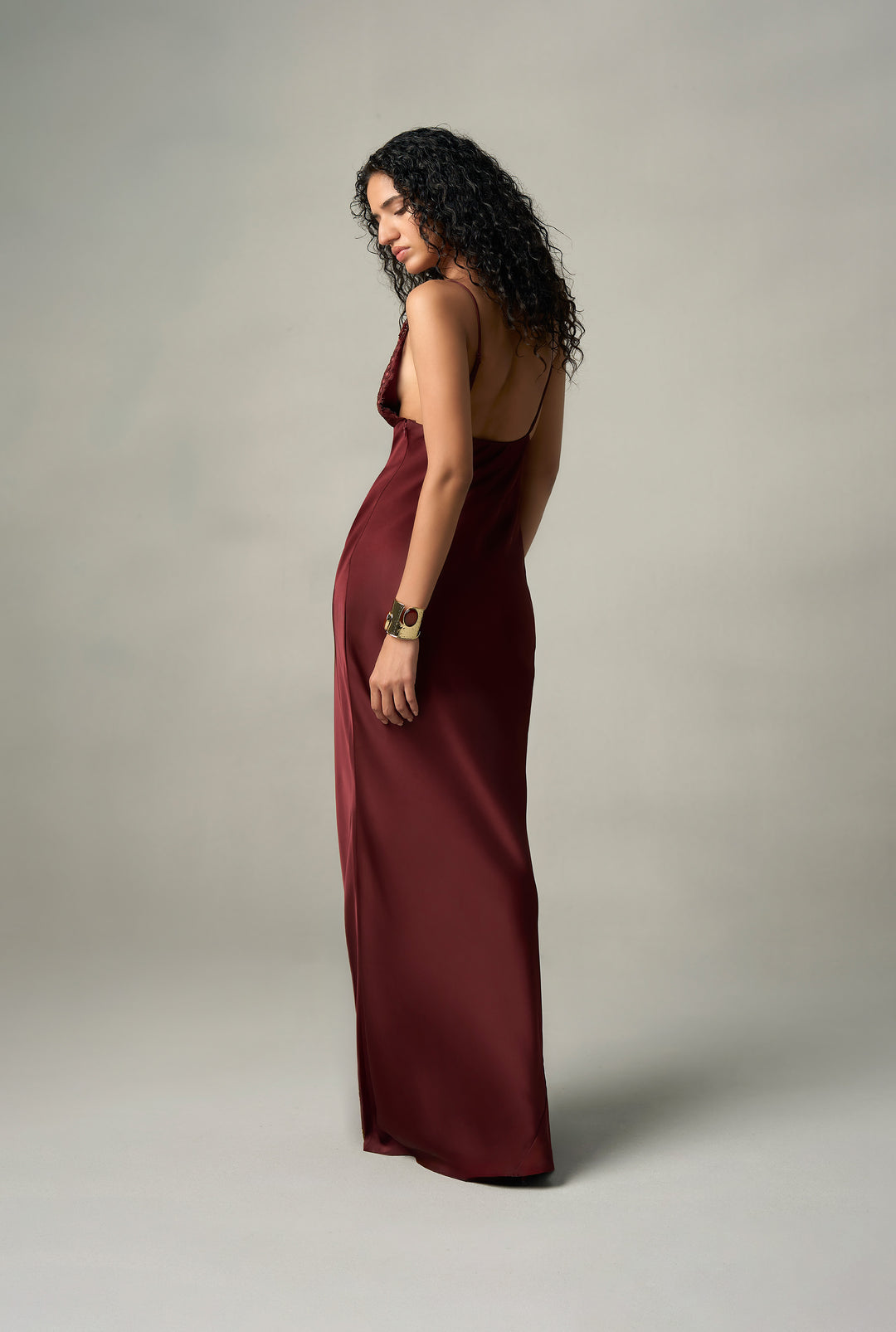 Hazel Lace Maxi Dress