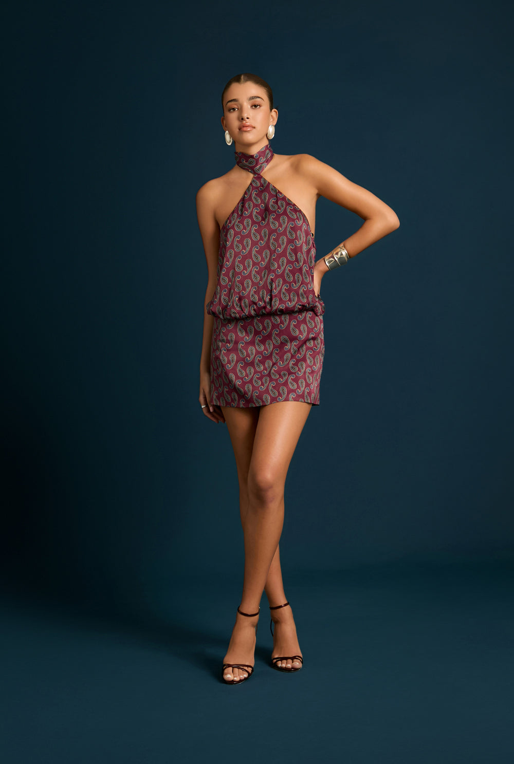 Kery Halter Mini Dress - 1 of 7