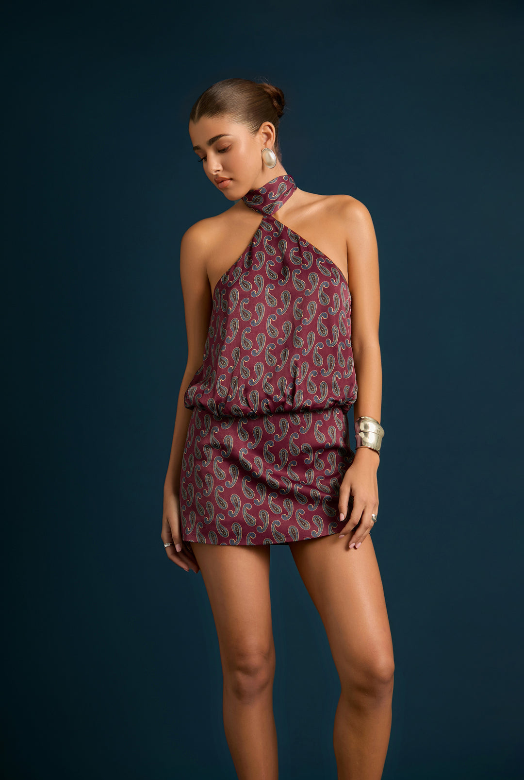 Kery Halter Mini Dress