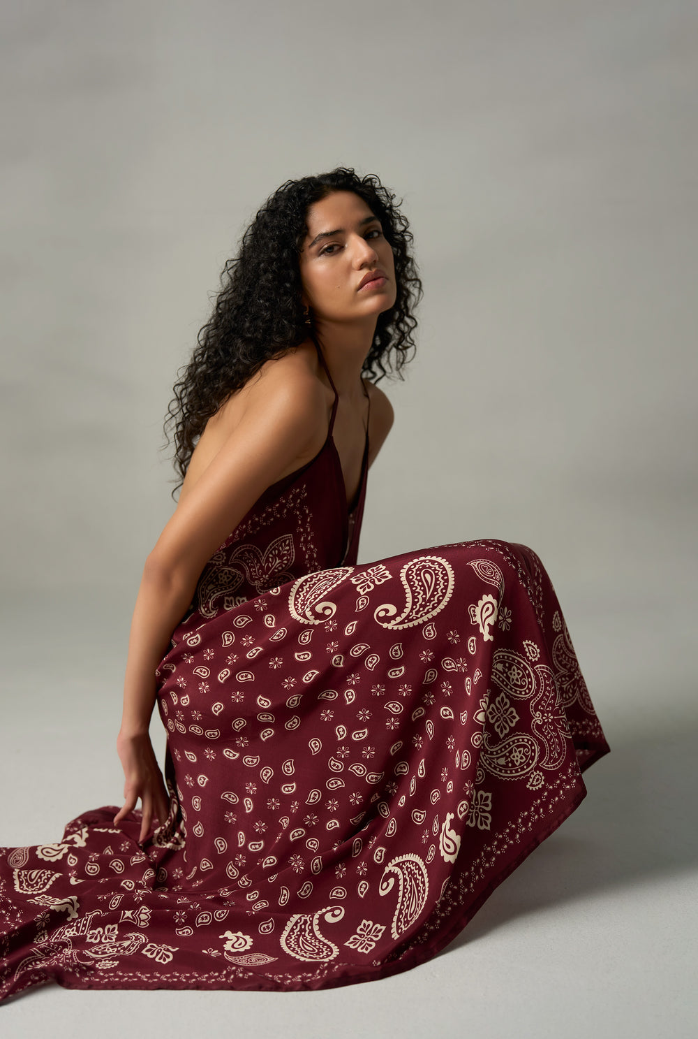 Mona High-Low Handkerchief Dress - 4 of 8