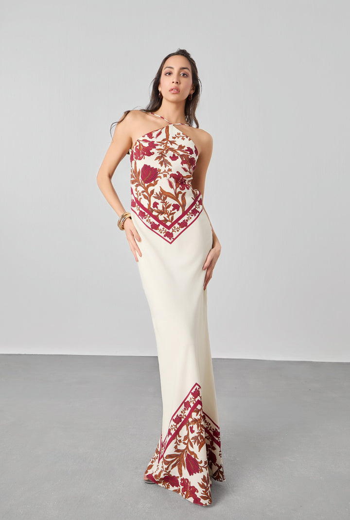 Maia Halter Maxi Dress