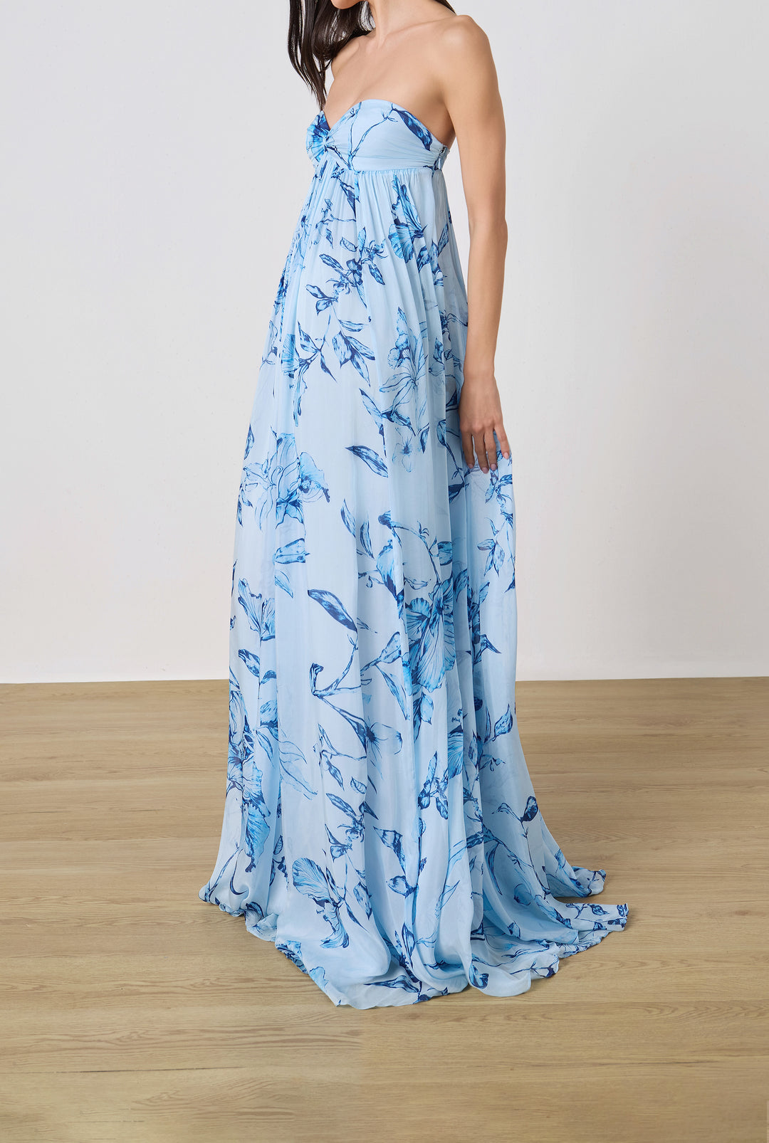 MiloStraplessFlaredDressBYROCOCOSAND_6