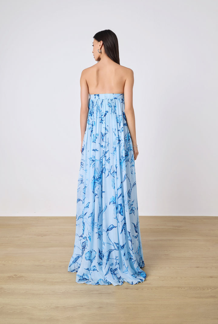 MiloStraplessFlaredDressBYROCOCOSAND_7