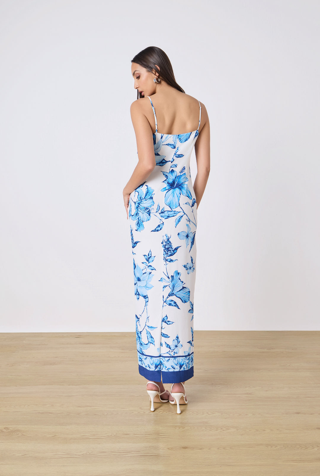 Milo Strappy Midi Dress - Rococo Sand